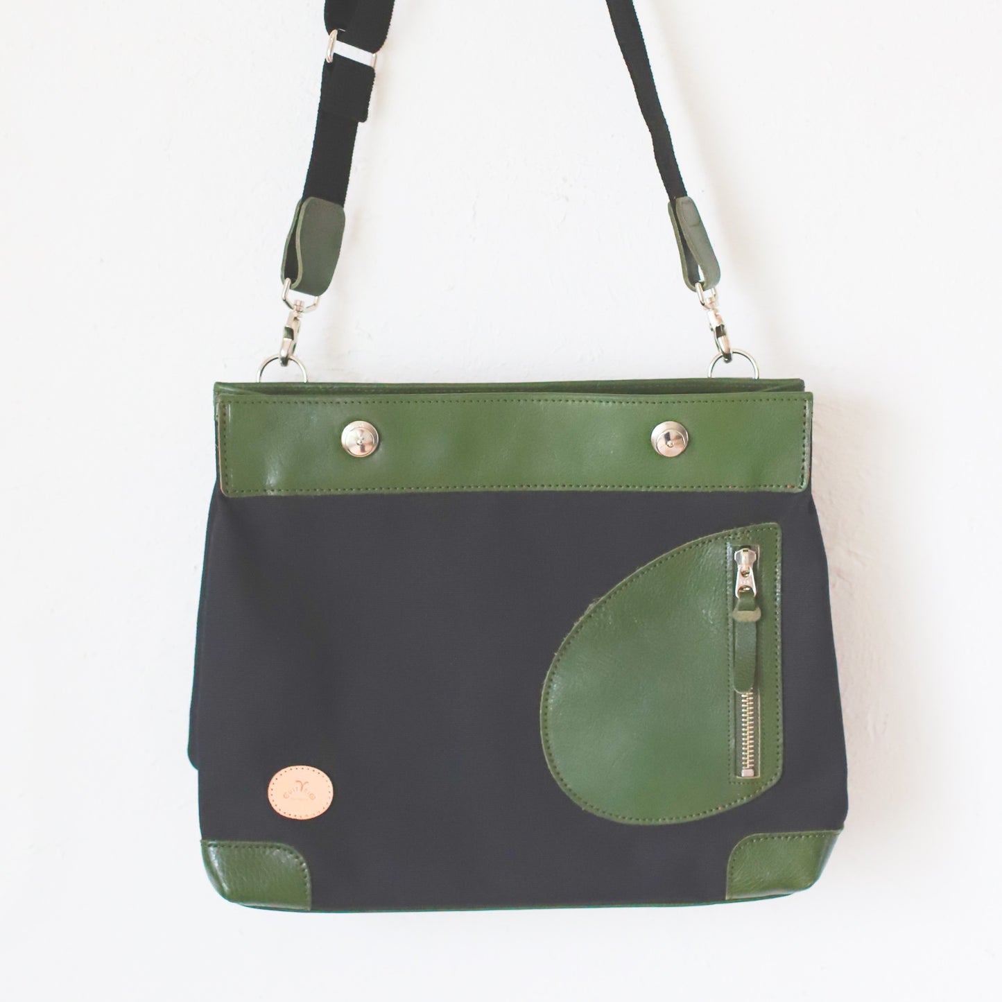 ポストマンバッグ リトルポストマン | 帆布 本革 国産