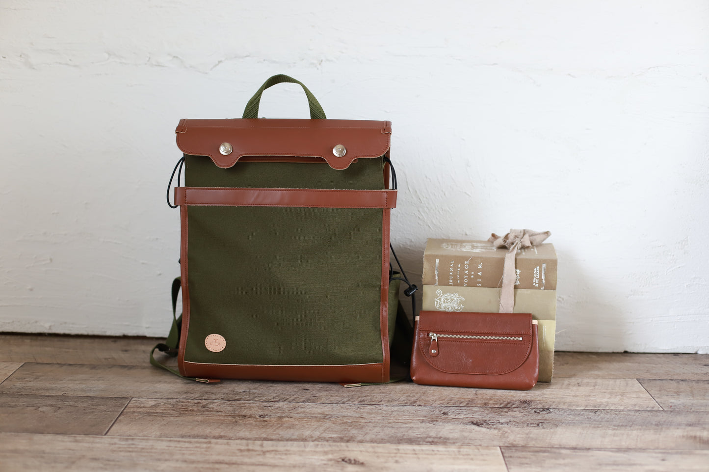 DUOリトルカーゴリュック | CORDURA®×防水牛革