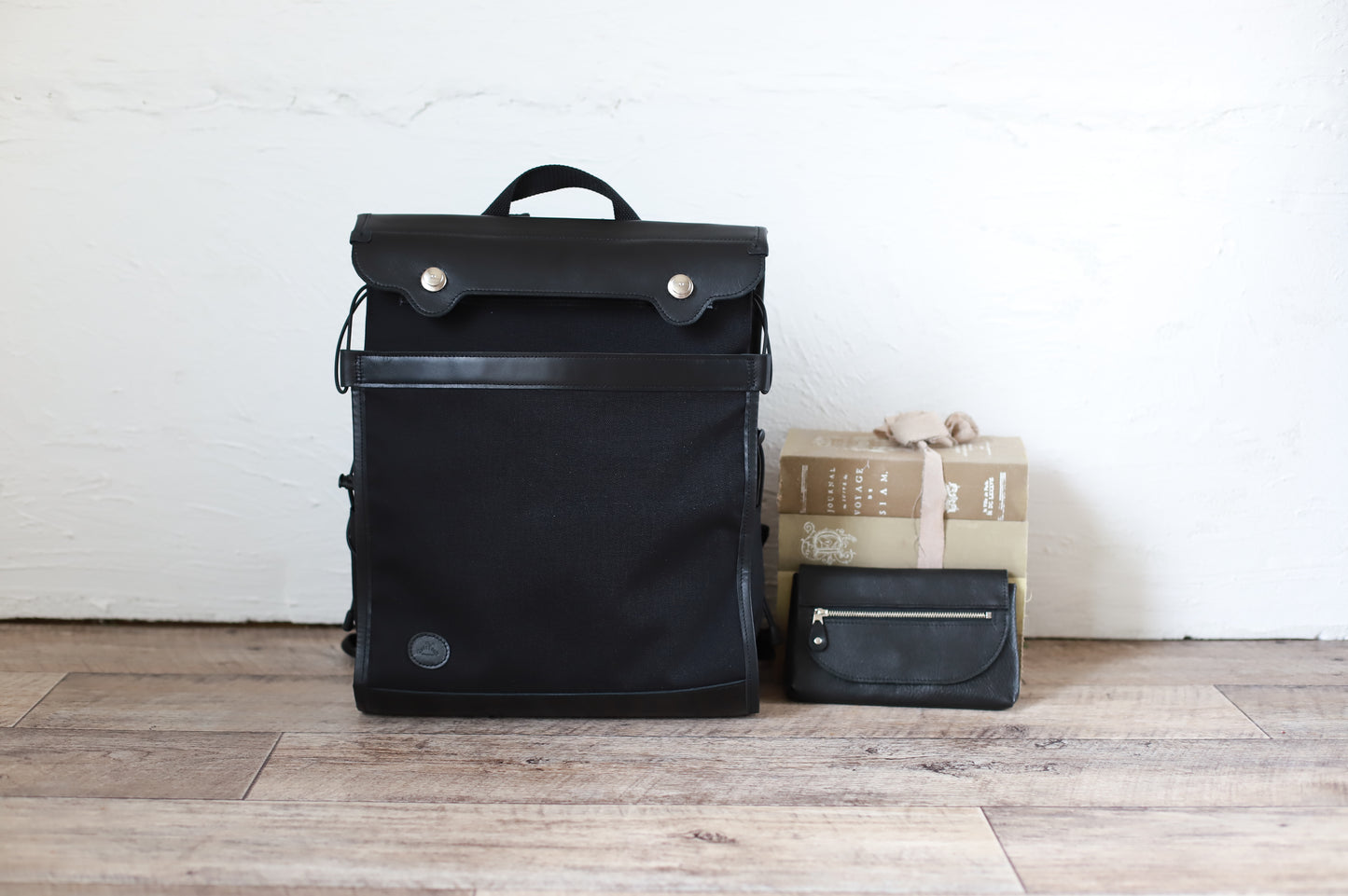 DUOリトルカーゴリュック | CORDURA®×防水牛革