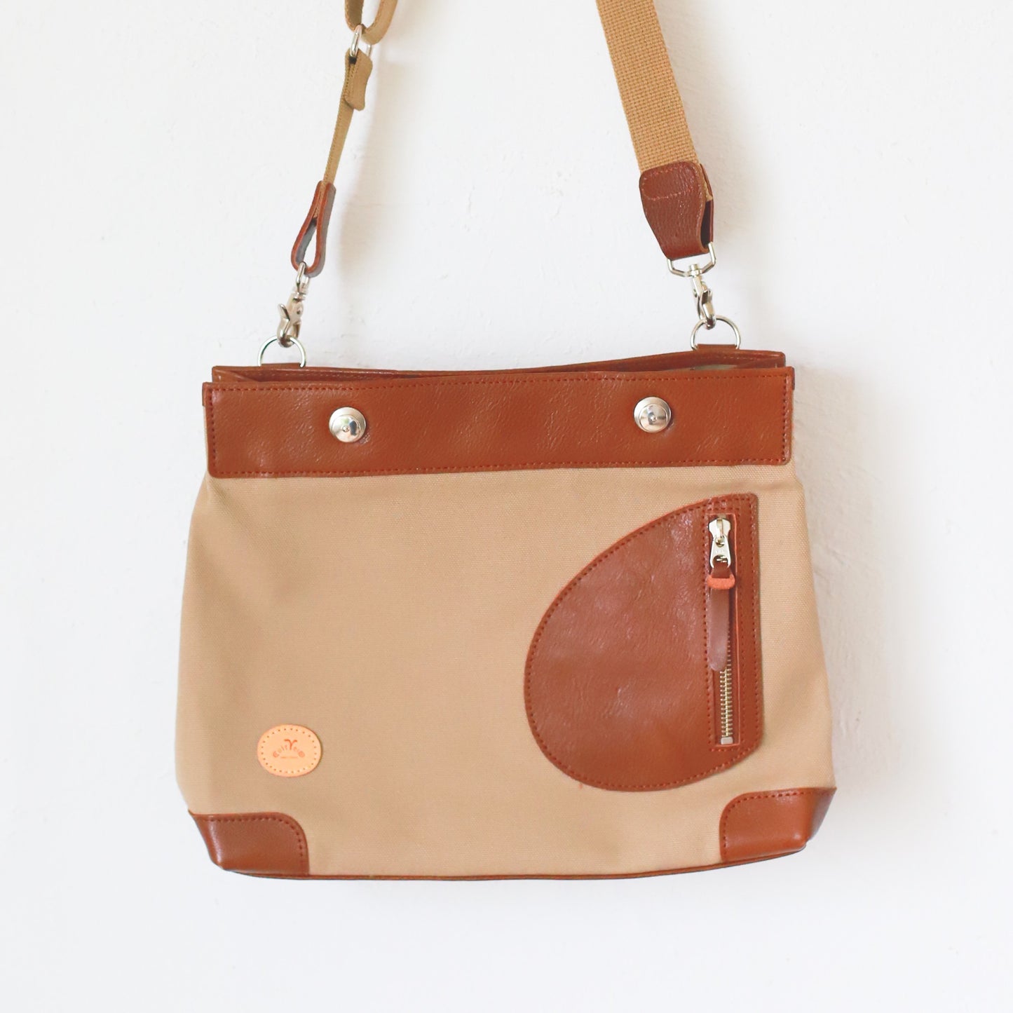 ポストマンバッグ リトルポストマン | 帆布 本革 国産