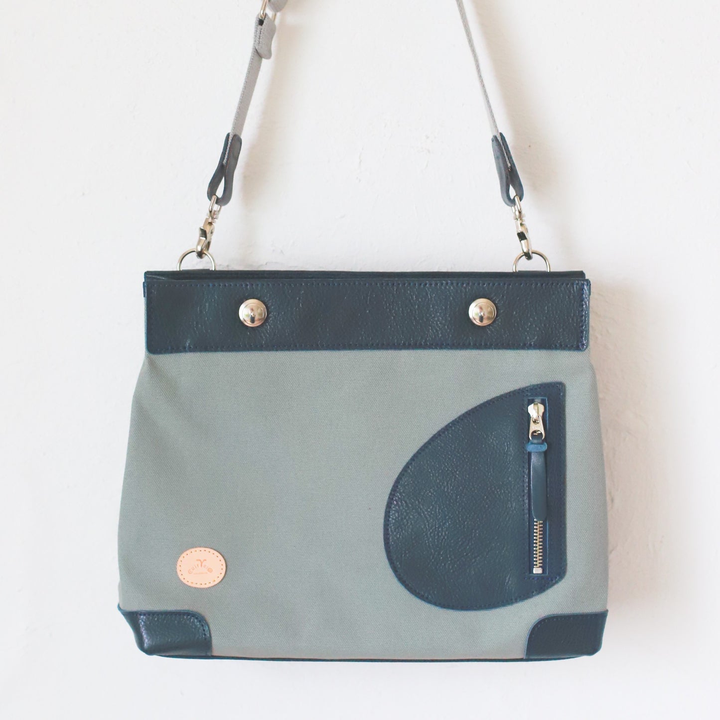 ポストマンバッグ リトルポストマン | 帆布 本革 国産