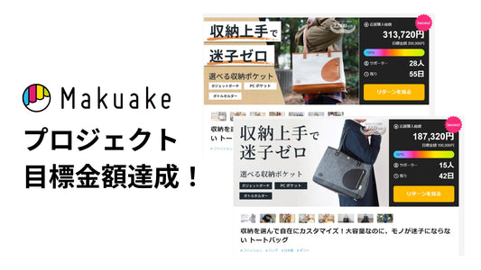 Makuakeプロジェクト目標金額達成！