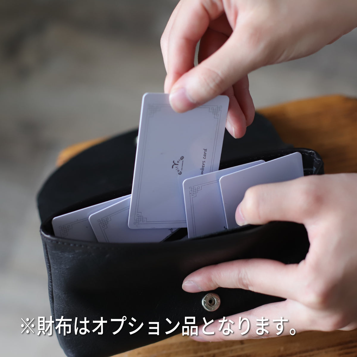 DUOウォレット 姫路産牛革 カード収納