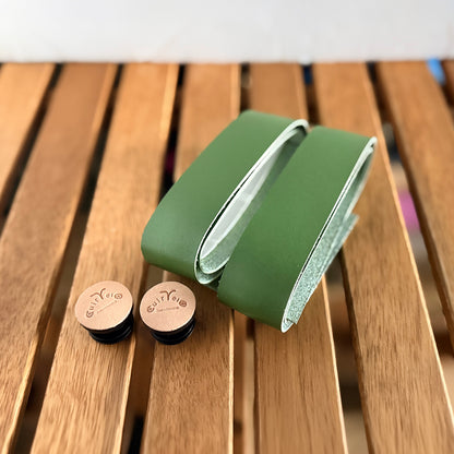 【フラットバー専用】レザー バーテープ 本革 国産